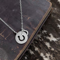 Horseshoe Cutout Necklace