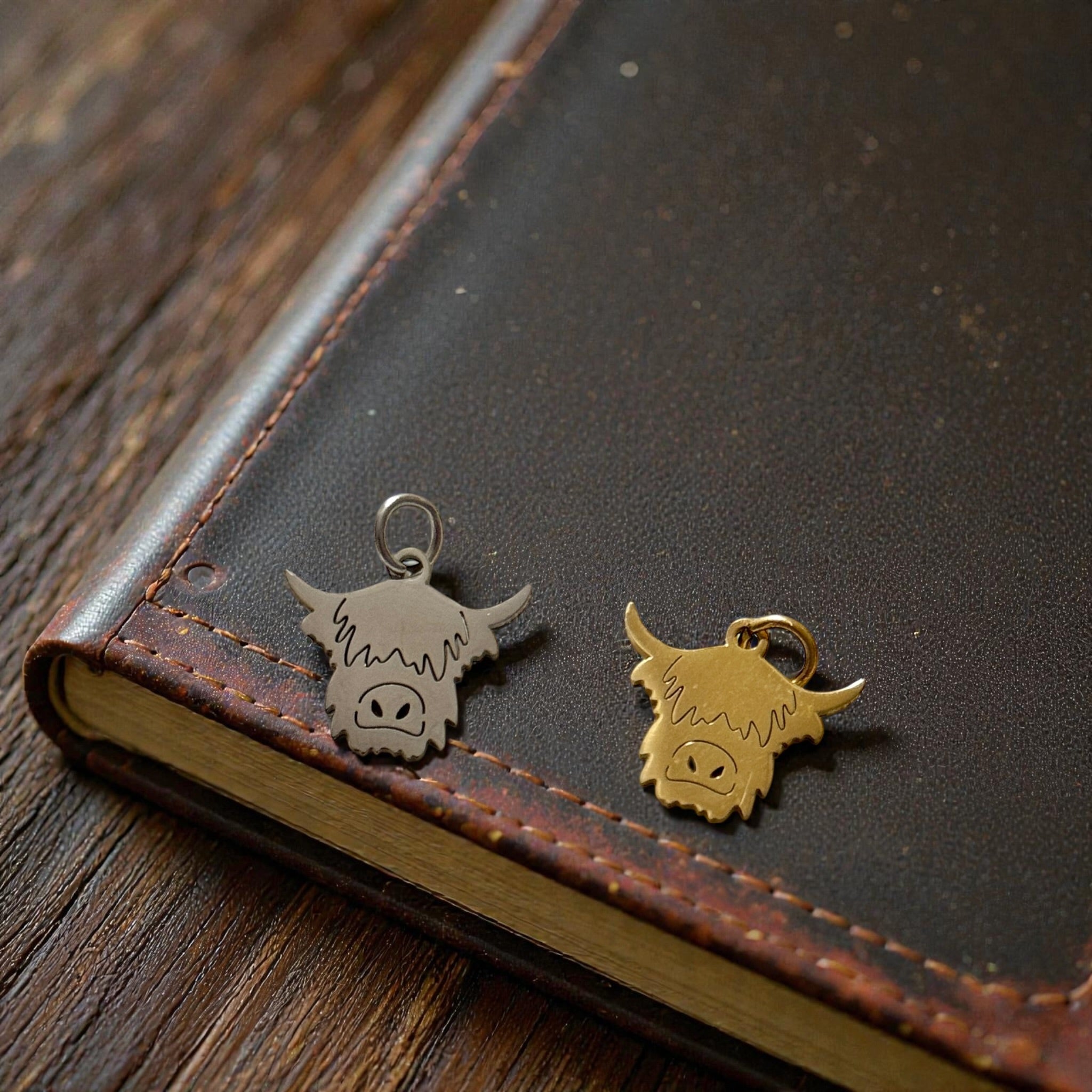 (#19) - Highland Cow Charm