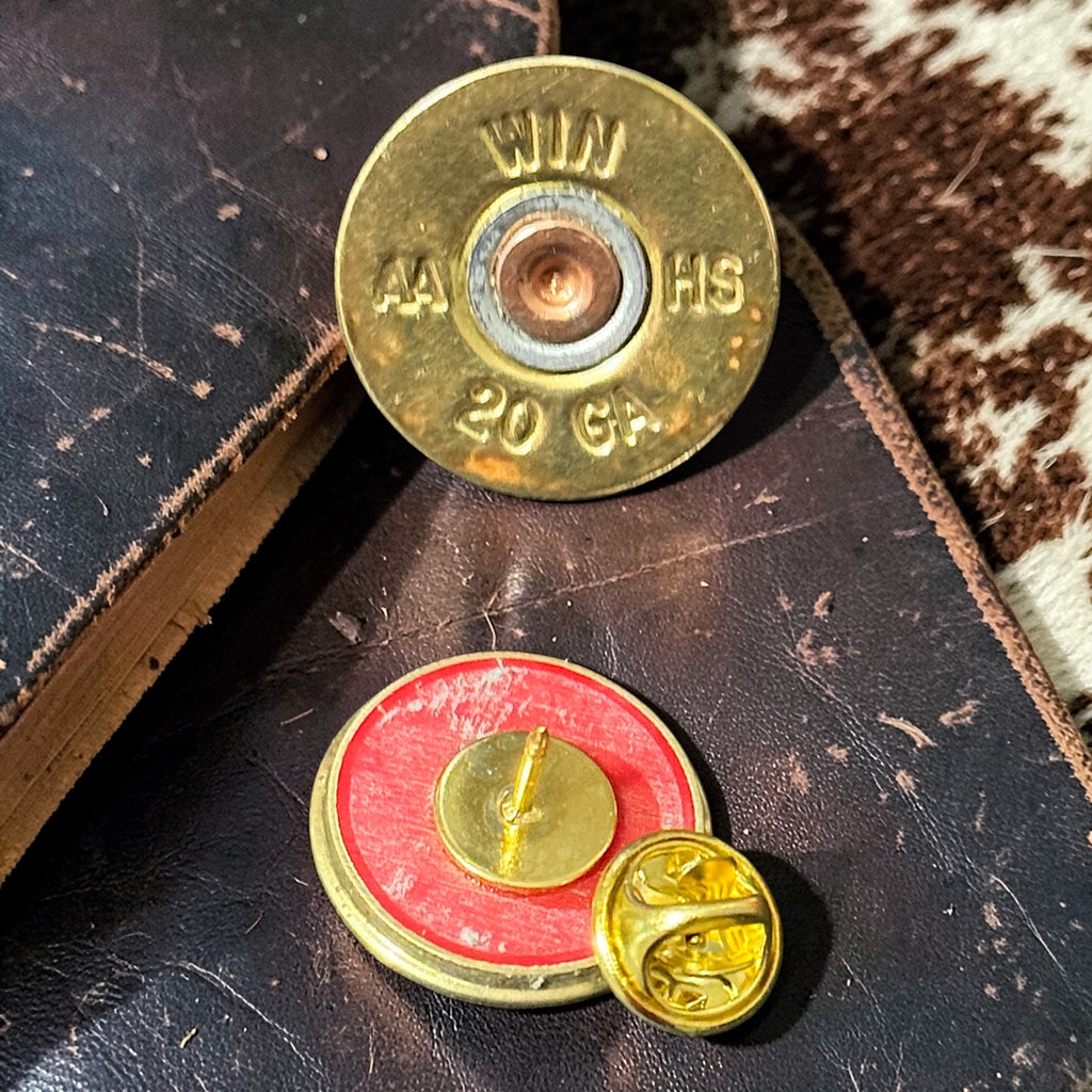 20 Gauge Shotgun Shell Hat Pin