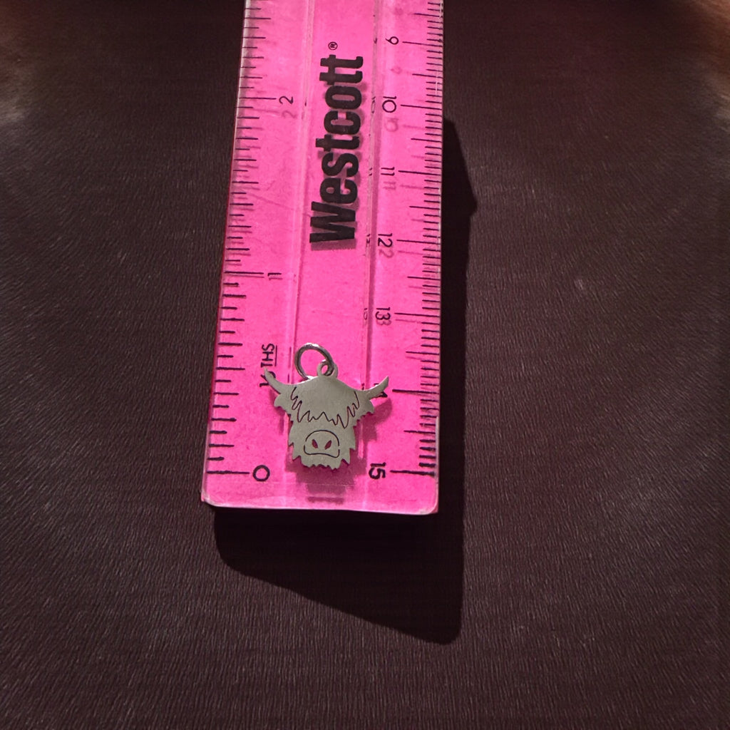 (#19) - Highland Cow Charm