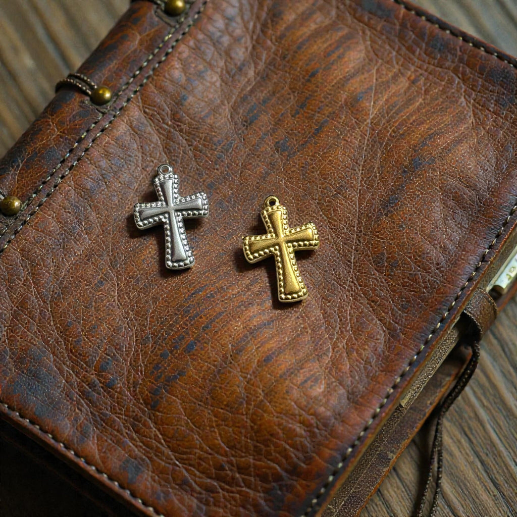 (#23) - Cross Charm
