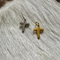 (#15) - Mini Cross Charm