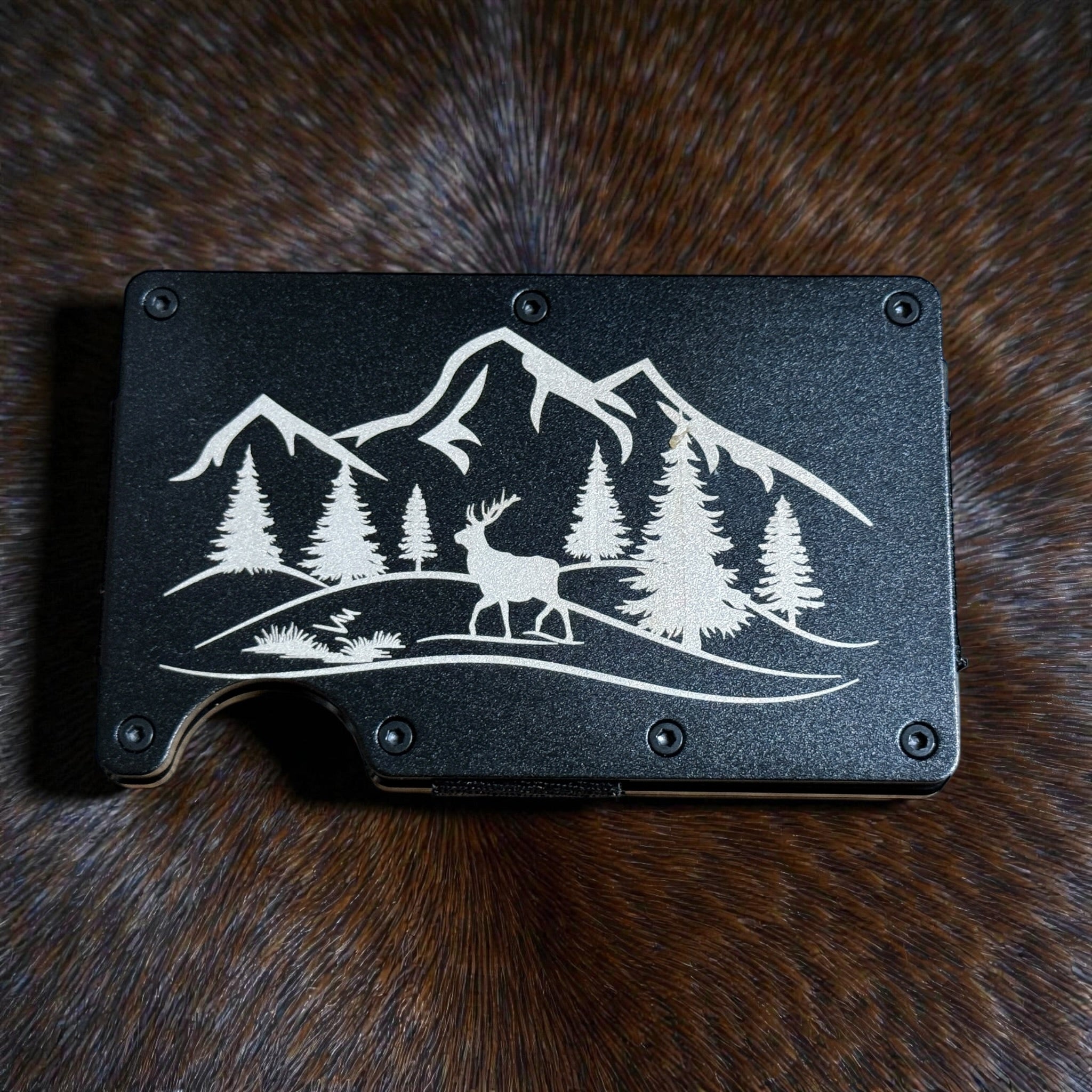 Deer Metal Card Wallet