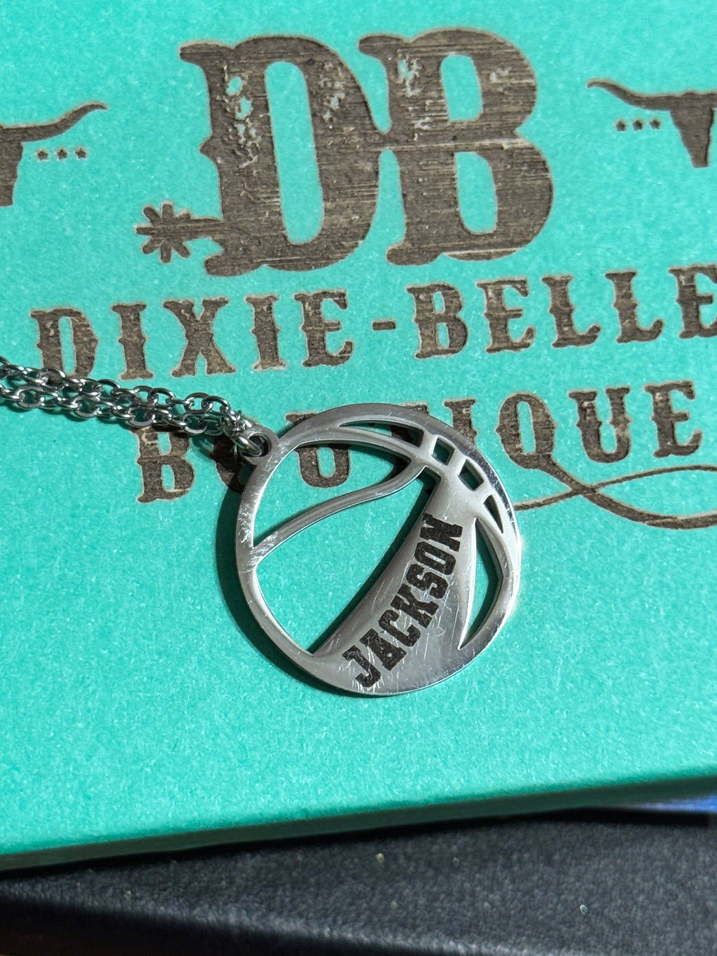 Basketball Necklace