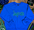 Jaguars Outline Embroidered Sweatshirt