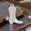 (#13) - Spur Cowboy Boot Charm
