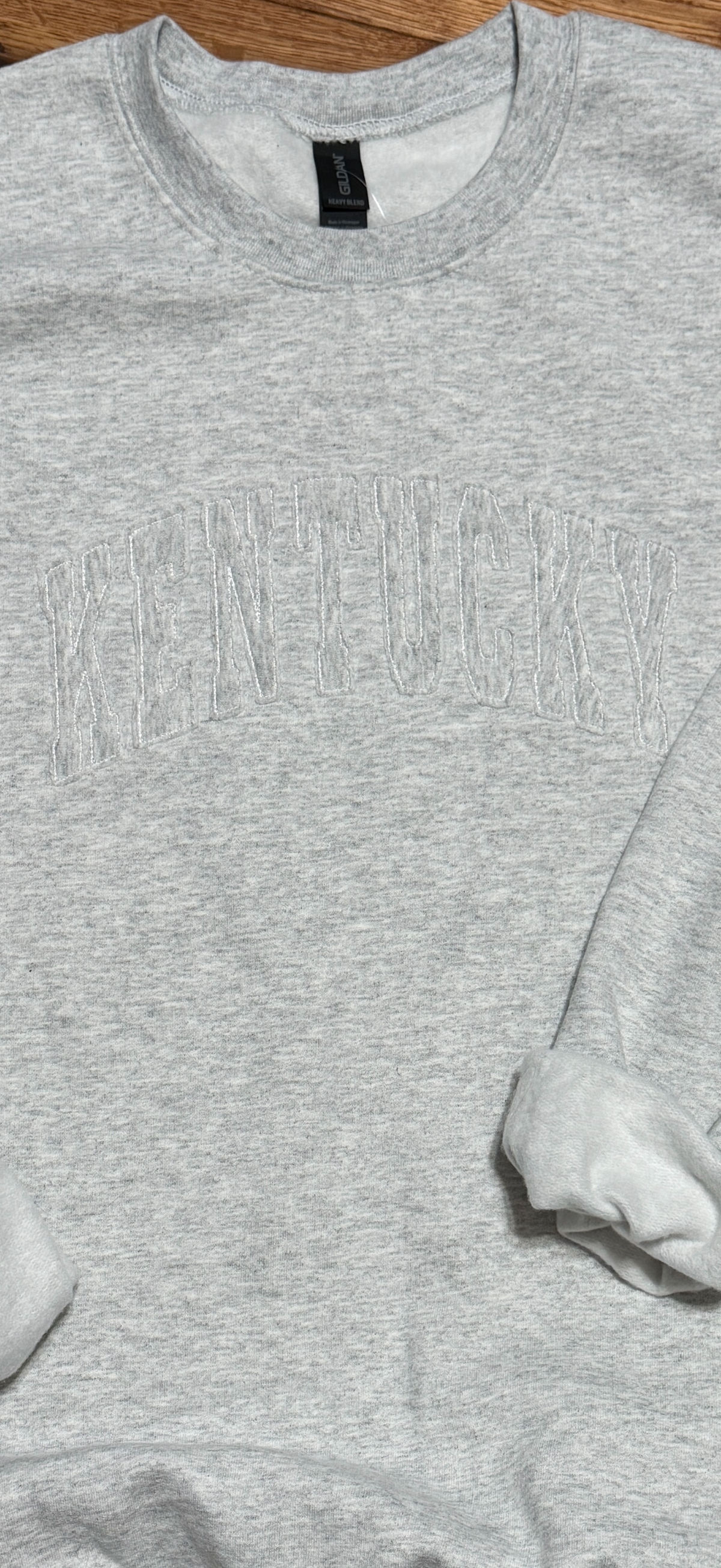 Kentucky Raggedy Embroidered Sweatshirt