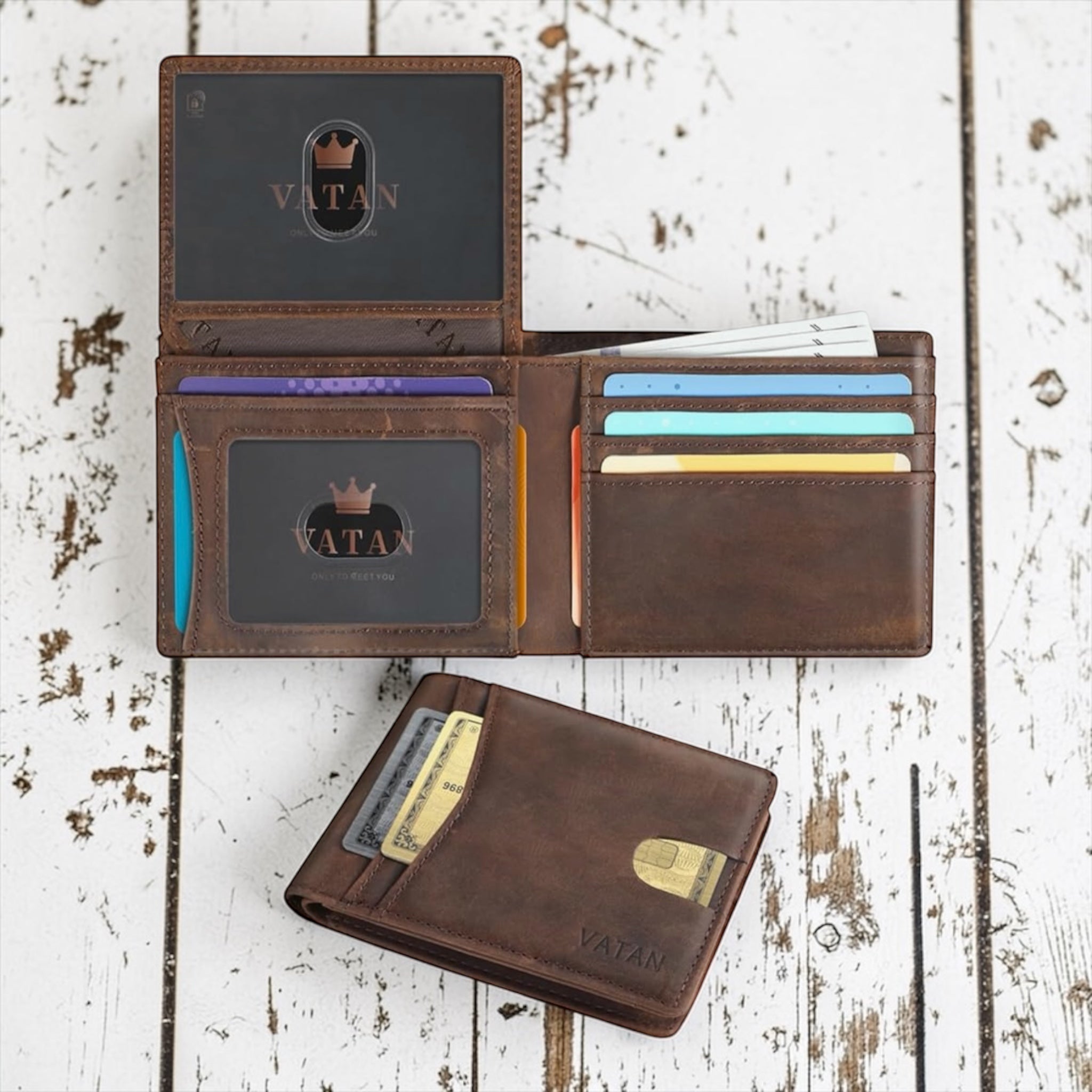 Leather Card Wallet