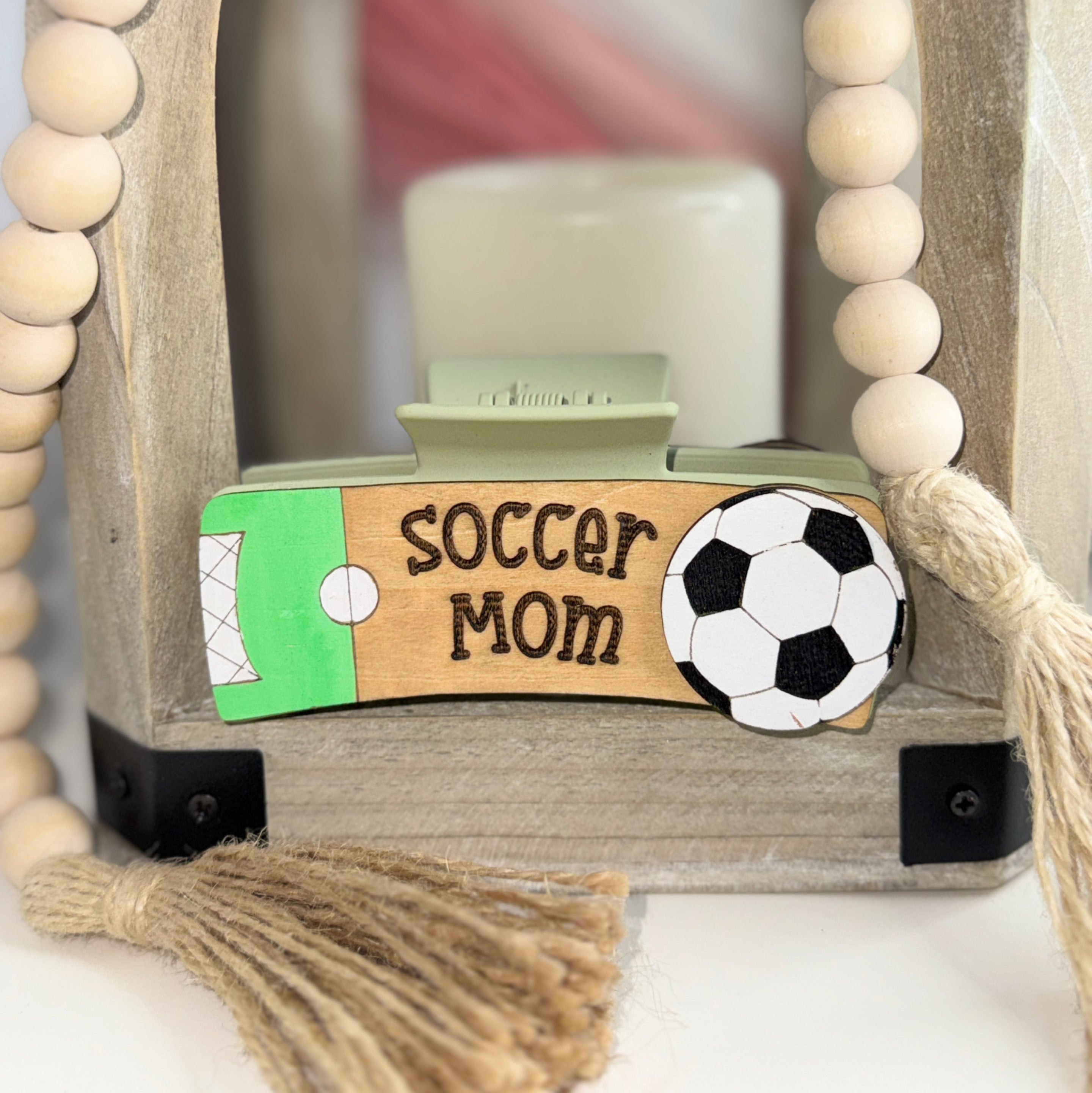 Soccer Mom Hair Clip