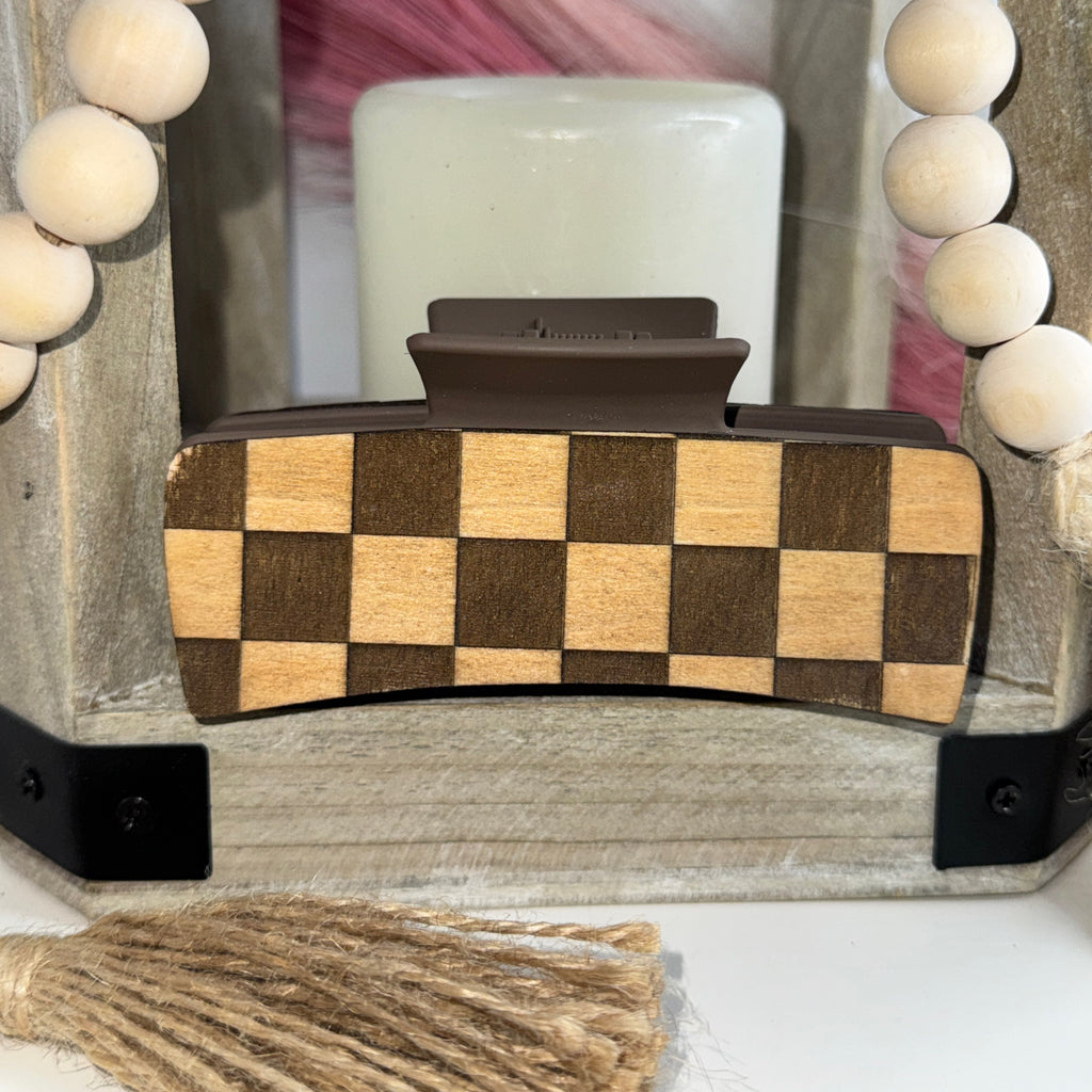 Tan Checkered Flag