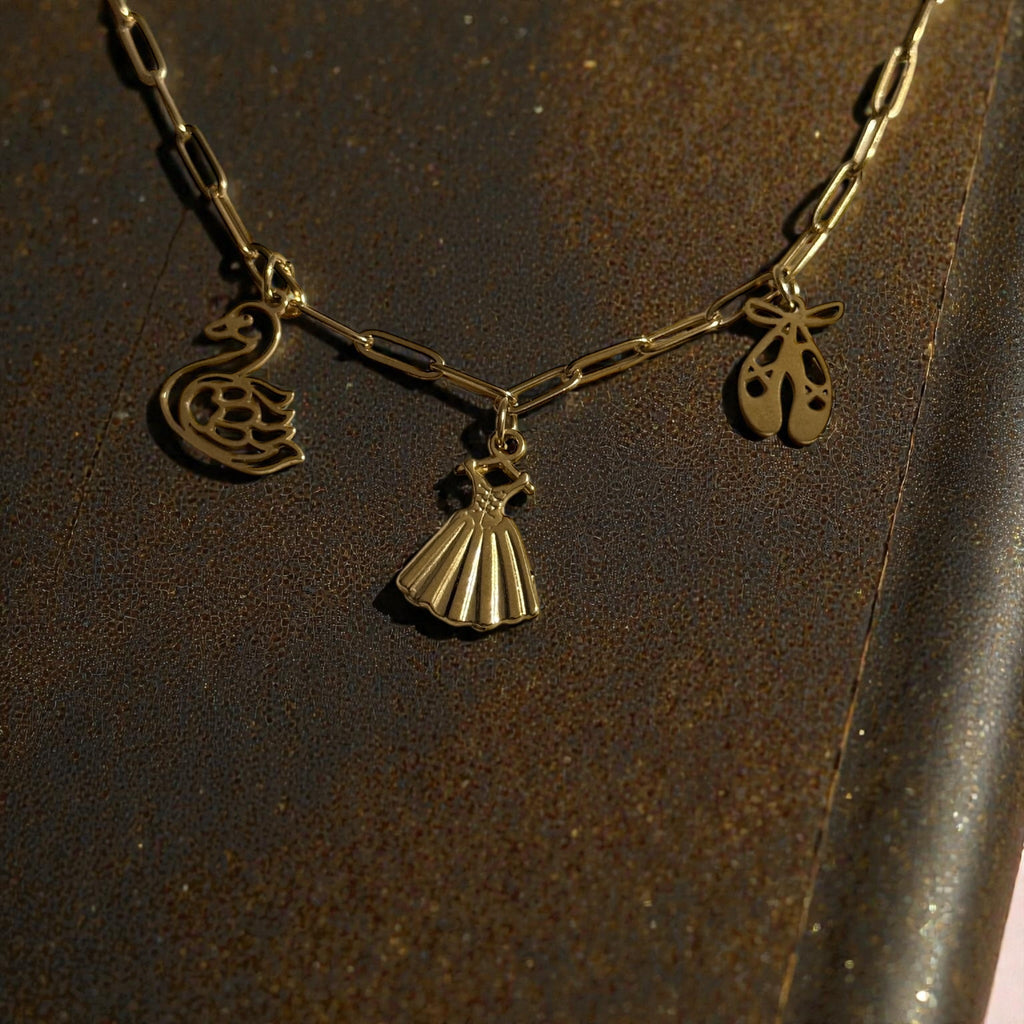 (#28) - Ballet Shoes Charm