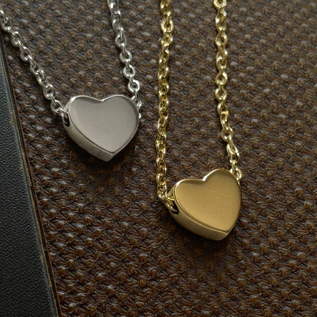 Mini Sliding Heart Necklace
