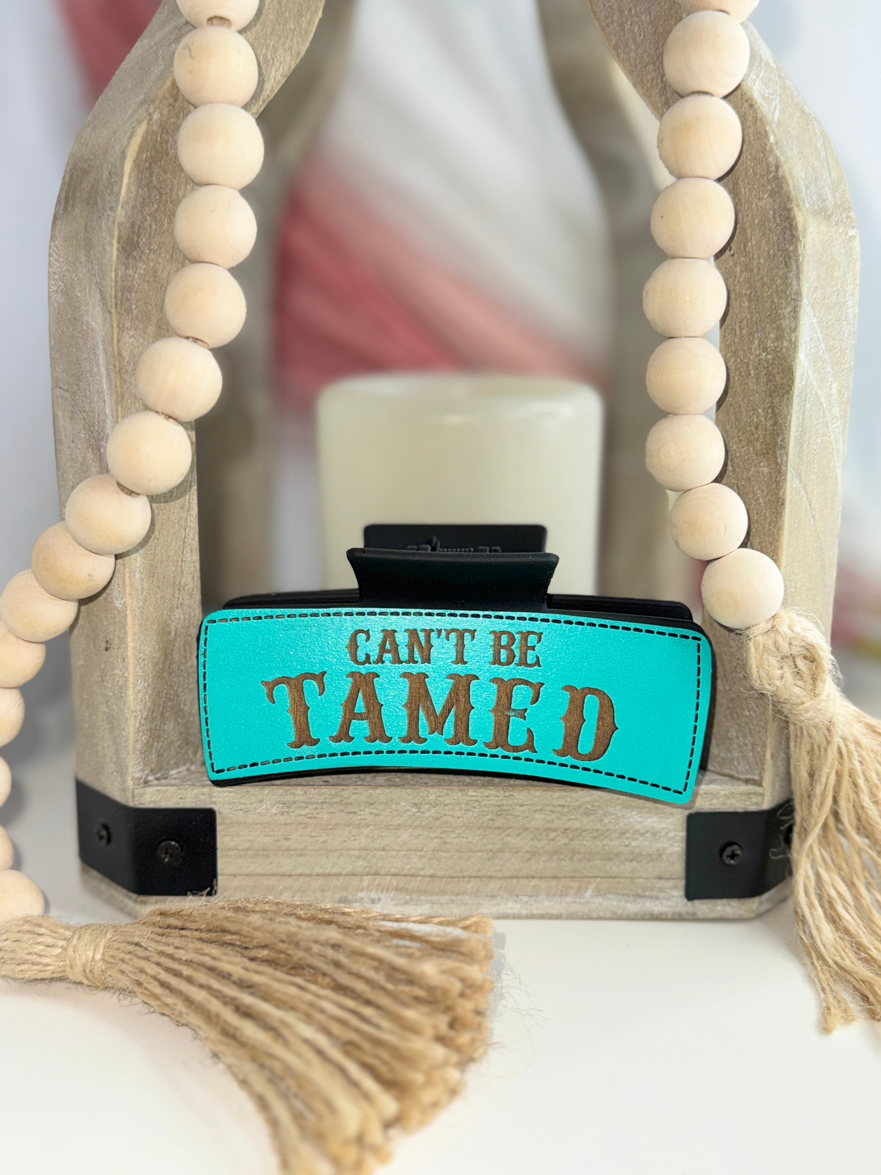 Can't Be Tamed Hair Clip (Stitch Design)