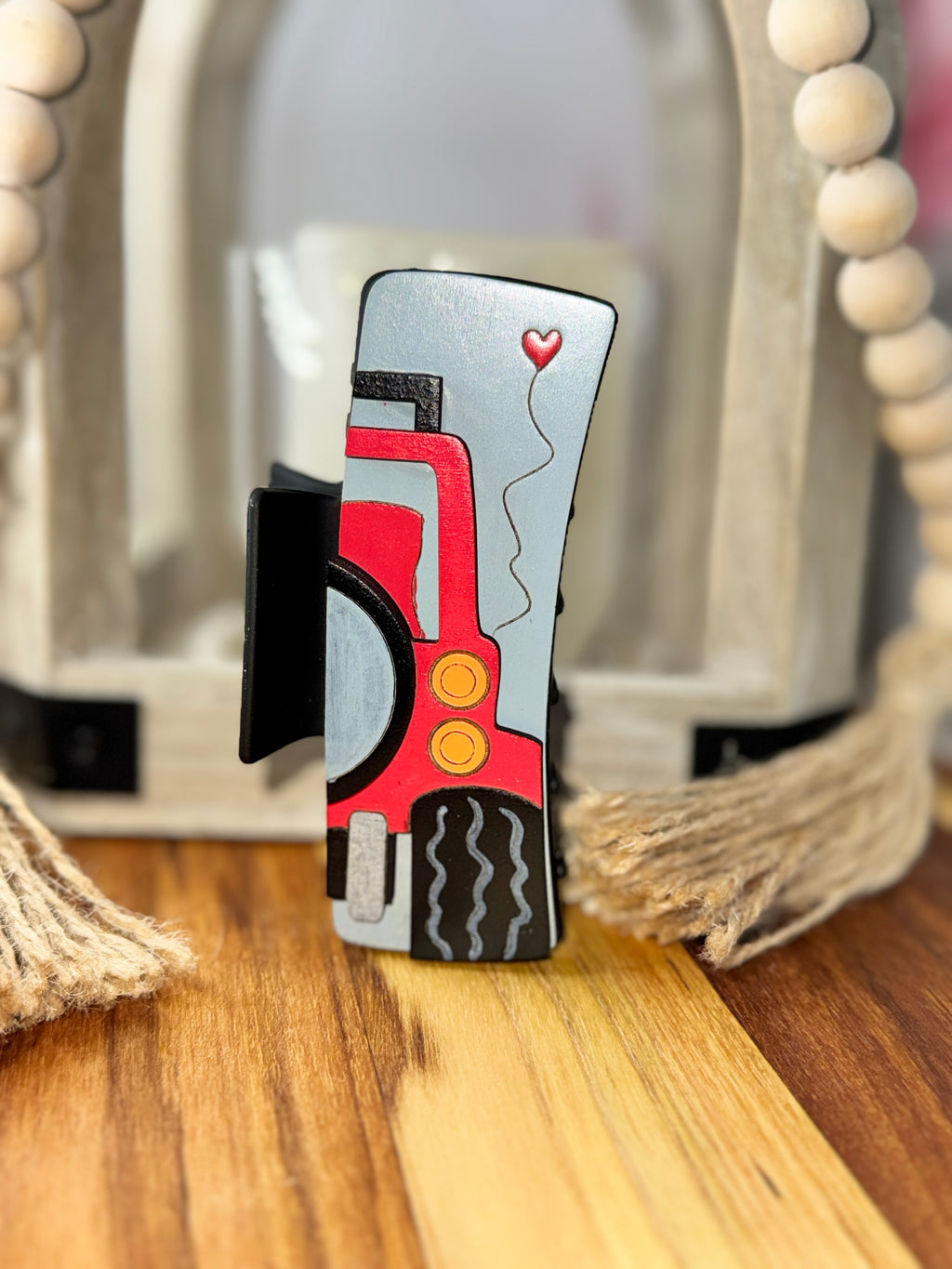 Off Road Hair Clip (Red)