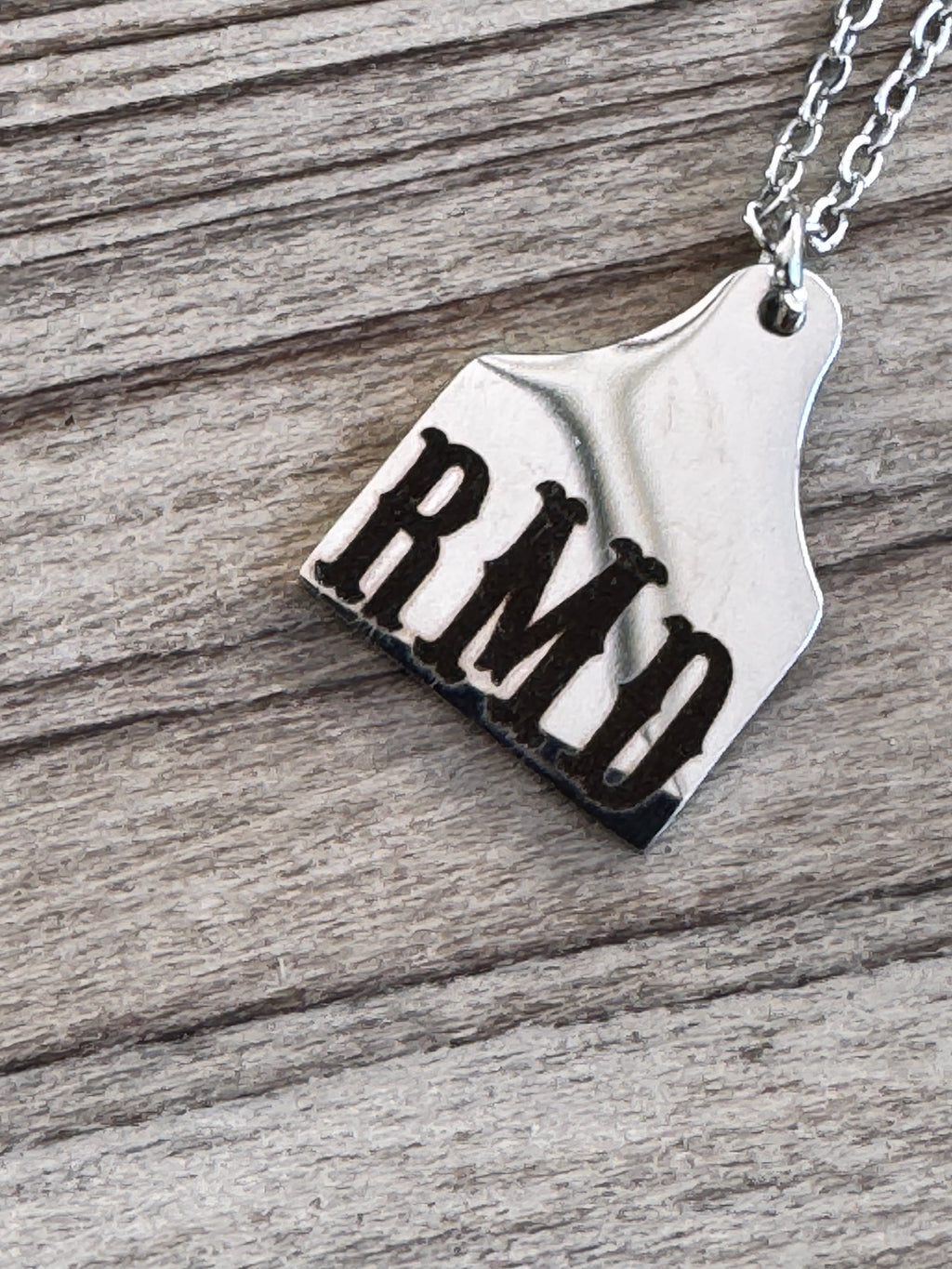 Cow Tag Necklace