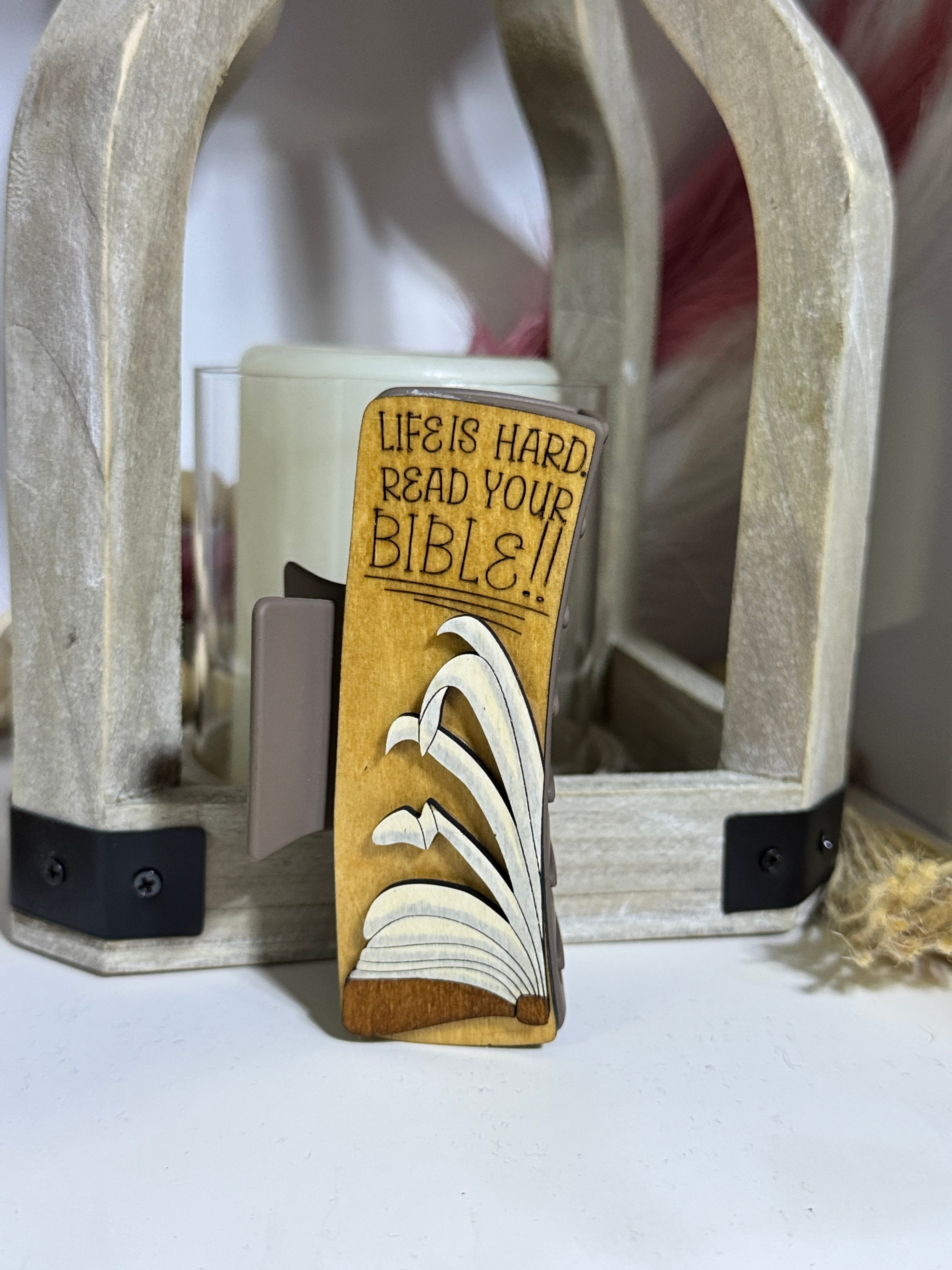 Bible Hair Clip
