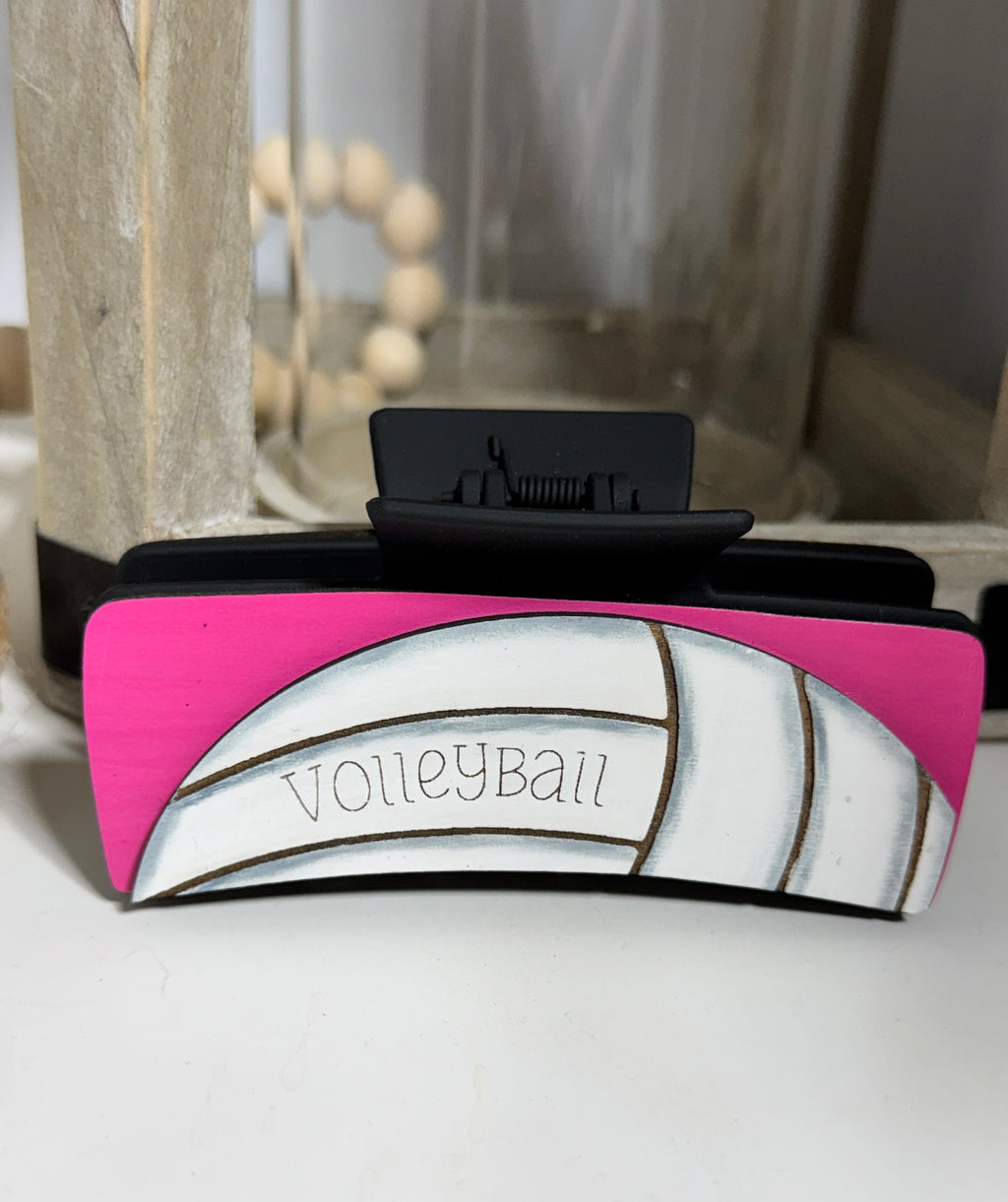 Volleyball Hair Clip
