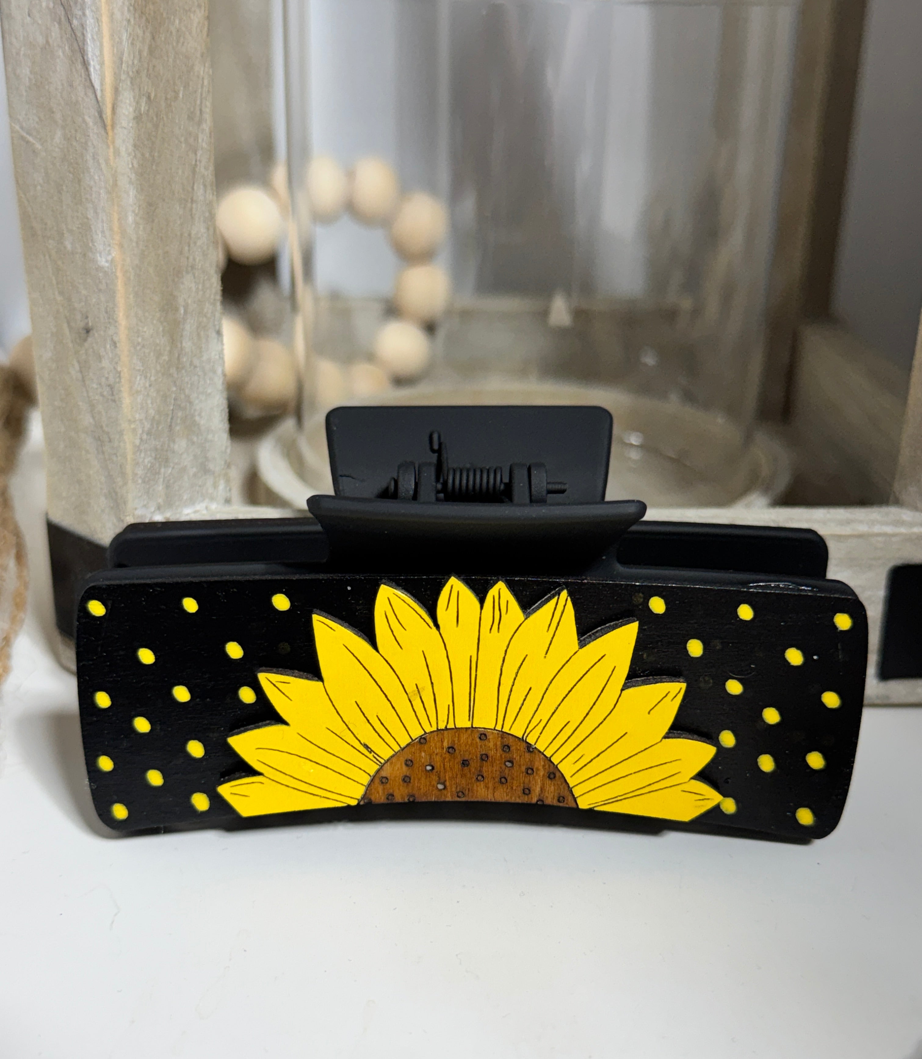 Sunflower Hair Clip