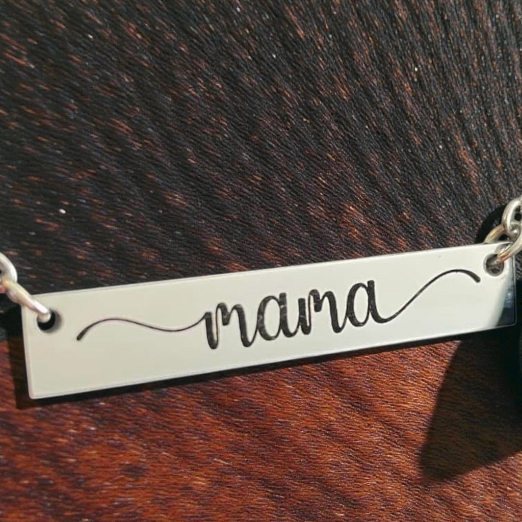 Horizontal Bar Necklace
