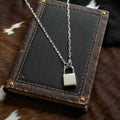 Petite Lock Necklace