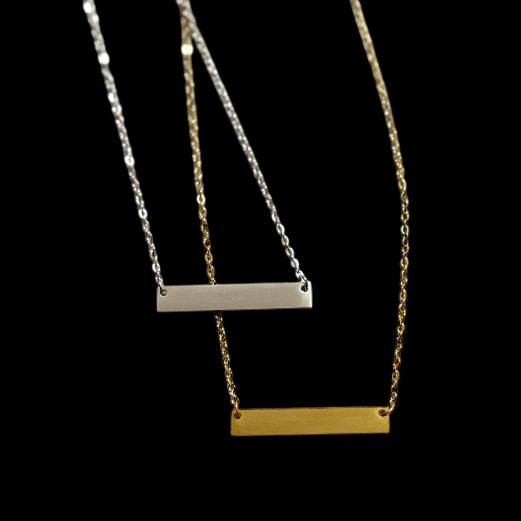 Horizontal Bar Necklace