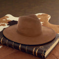 Laser Engraved Floral Hat with Custom Hat Band