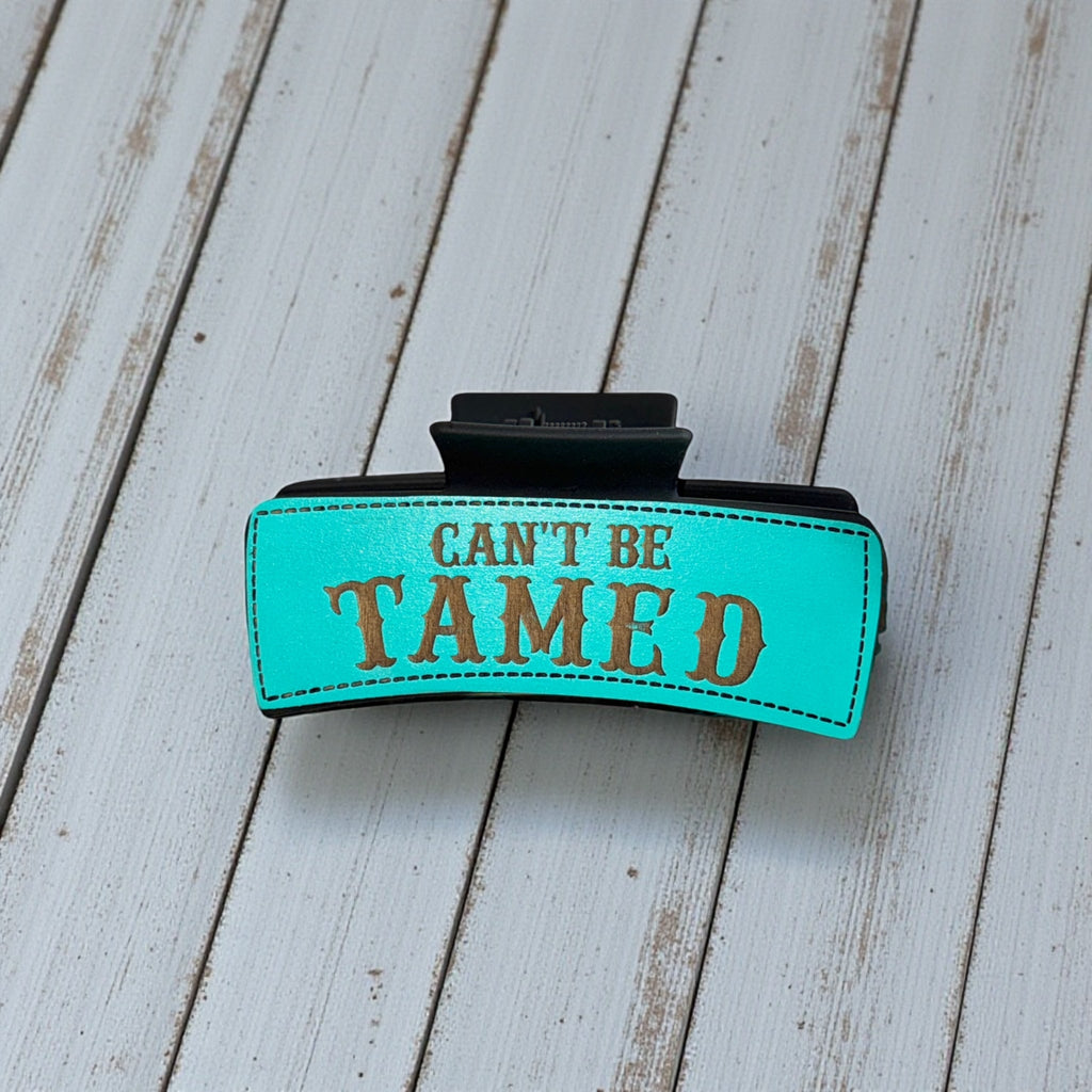 Can't Be Tamed Hair Clip (Stitch Design)