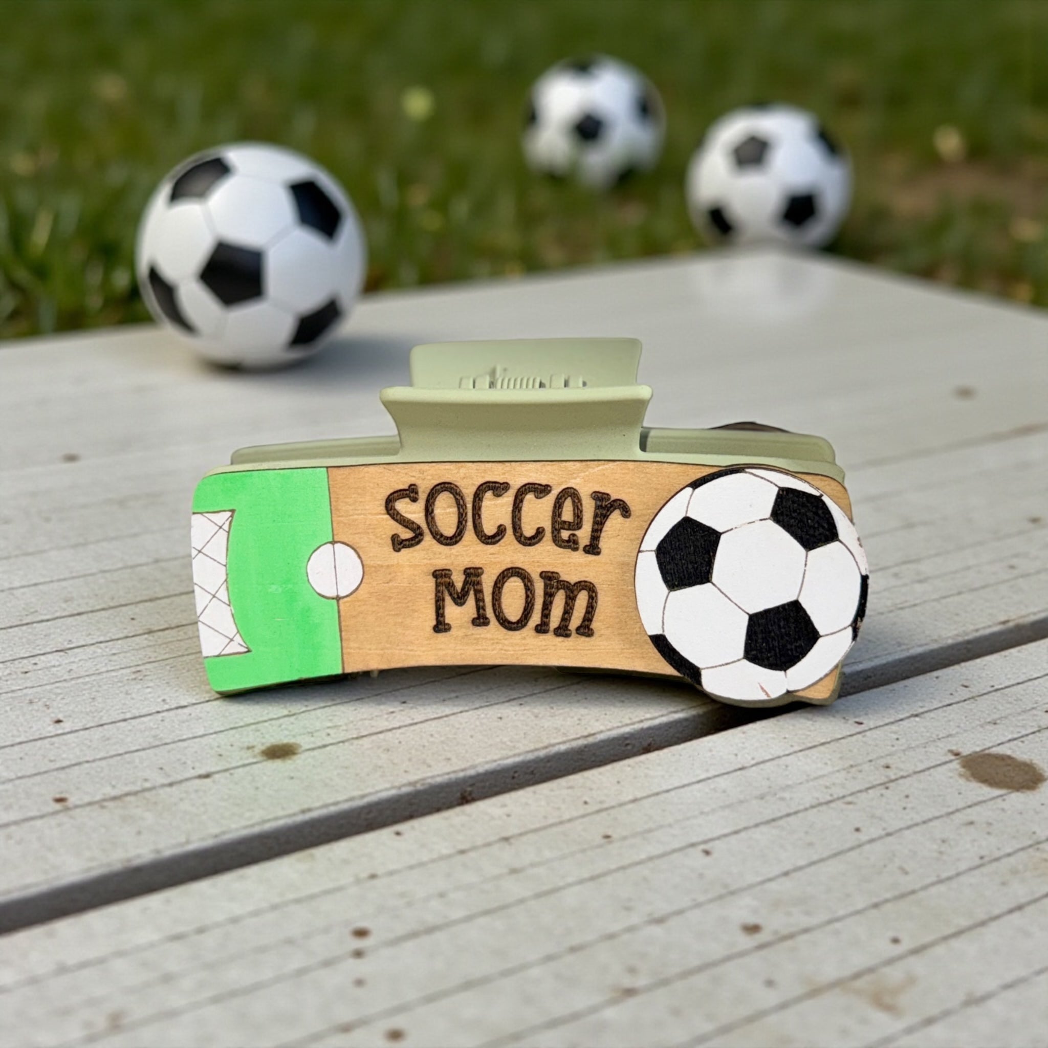 Soccer Mom Hair Clip