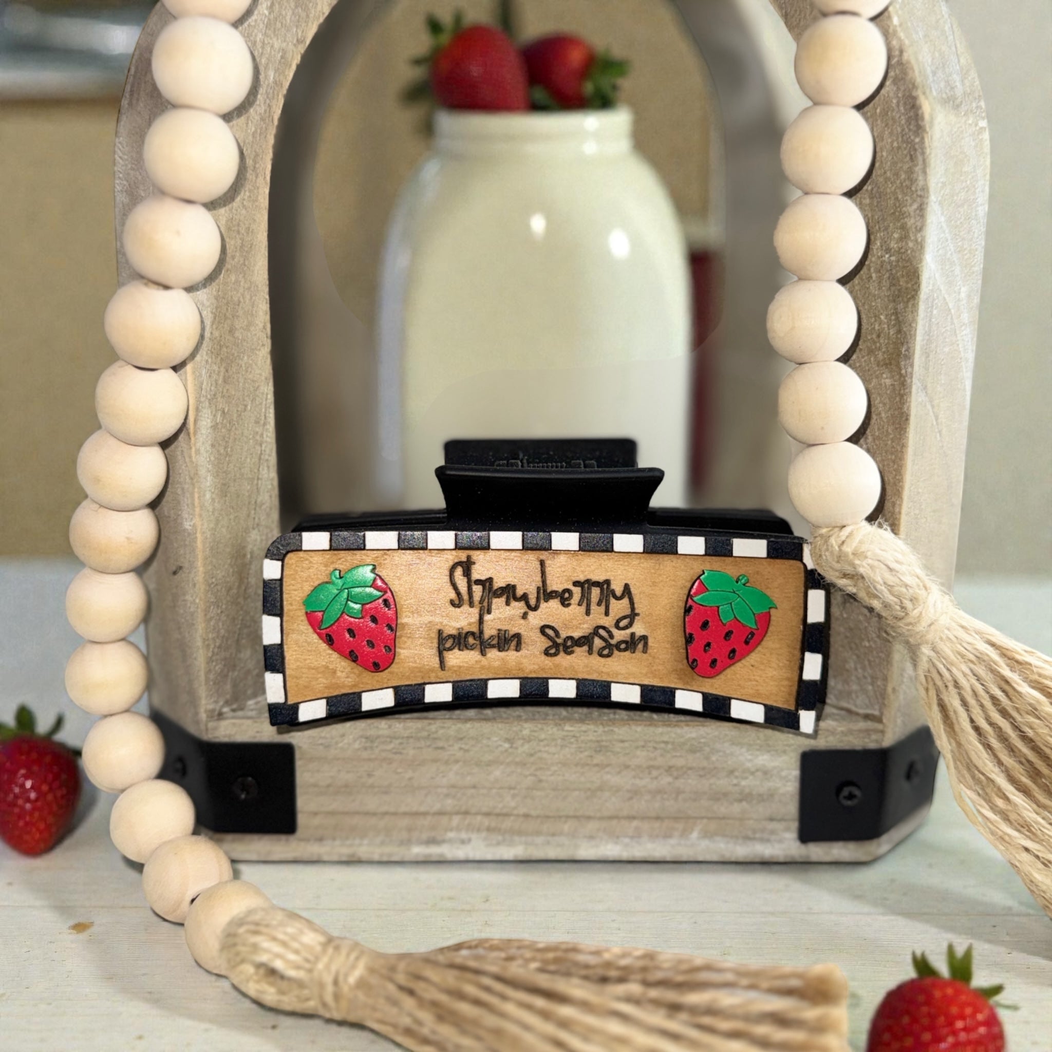 Strawberry Hair Clip